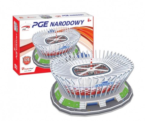 Puzzle 105 elementów 3D Stadion PGE Narodowy Puzzle 105 elementów 3D Stadion PGE Narodowy