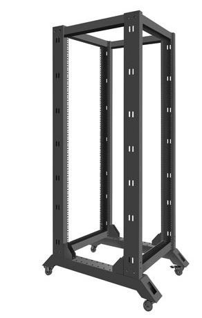 Stojak Open Rack 32U 600x800mm czarny Stojak Open Rack 32U 600x800mm czarny