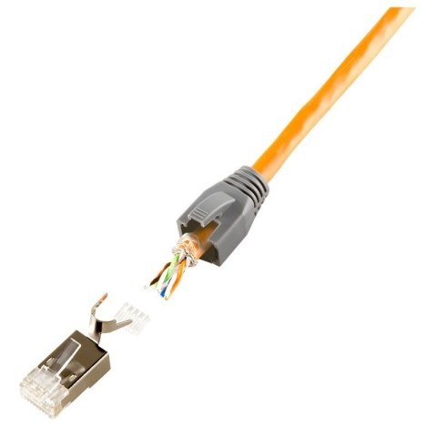 Wtyki RJ45 cat6,6A,7 ekranowane, opk. 50szt. Wtyki RJ45 cat6,6A,7 ekranowane, opk. 50szt.