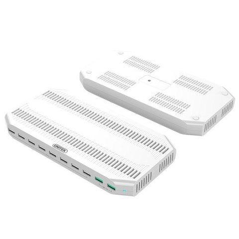 Stacja ładująca 10 x USB 160 W, QC3.0, USB-C, Y-2190 Stacja ładująca 10 x USB 160 W, QC3.0, USB-C, Y-2190