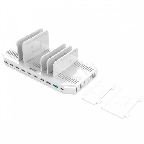 Stacja ładująca 10 x USB 160 W, QC3.0, USB-C, Y-2190 Stacja ładująca 10 x USB 160 W, QC3.0, USB-C, Y-2190