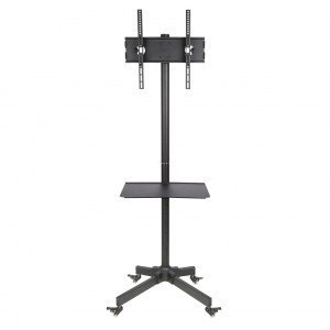 Stolik/wózek na kółkach + uchwyt do TV 23-55" 25 kg S-09 Stolik/wózek na kółkach + uchwyt do TV 23-55" 25 kg S-09