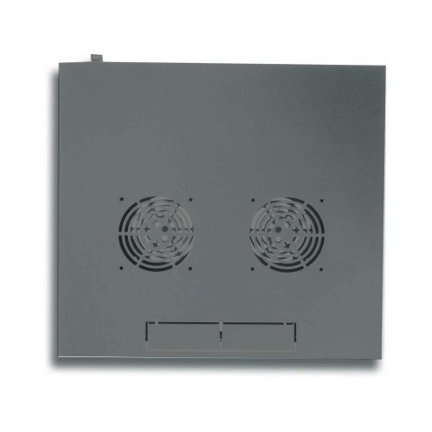Szafka wisząca ECO 19cali 6U/450mm szklane drzwi zmontowana czarna Szafka wisząca ECO 19cali 6U/450mm szklane drzwi zmontowana czarna
