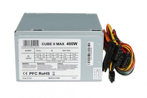 Zasilacz 400 W CUBE II 12 CM FAN Zasilacz 400 W CUBE II 12 CM FAN