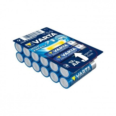 Baterie alkaliczne VARTA R6 (AA) 12 sztuk HIGH ENERGY Baterie alkaliczne VARTA R6 (AA) 12 sztuk HIGH ENERGY