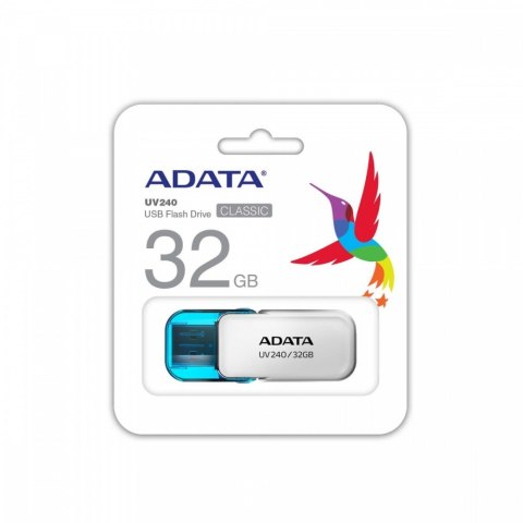 Pendrive UV240 32GB USB 2.0 Biały Pendrive UV240 32GB USB 2.0 Biały