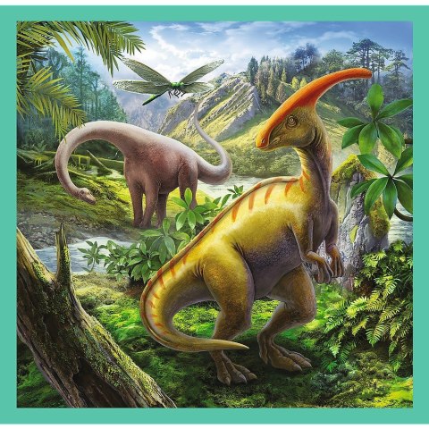 Puzzle 3w1 - Niezwykły świat dinozaurów Puzzle 3w1 - Niezwykły świat dinozaurów