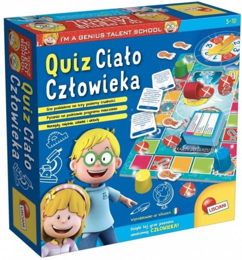 Gra Im a Genius Quiz - Ciało człowieka Gra Im a Genius Quiz - Ciało człowieka