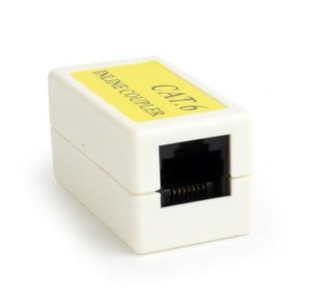 Łącznik Cat. 6 LAN8P8C RJ-45F/biały Łącznik Cat. 6 LAN8P8C RJ-45F/biały