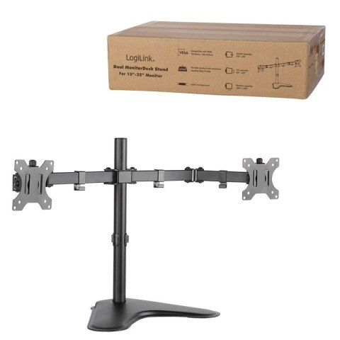 Uchwyt na 2 monitory 13-32, max. 8kg Uchwyt na 2 monitory 13-32, max. 8kg