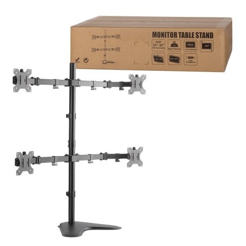 Uchwyt na 4 monitory 13-32, max. 8kg Uchwyt na 4 monitory 13-32, max. 8kg