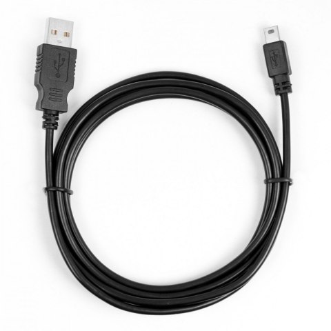Kabel USB - Mini USB 1.8m. czarny Kabel USB - Mini USB 1.8m. czarny