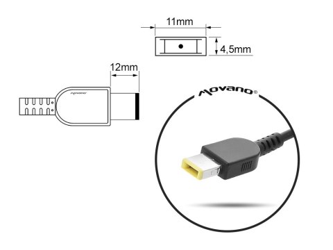 Ładowarka/zasilacz 20v 2.25a (prostokątny 11.0x4.5 pin - Yoga) - lenovo 45W Ładowarka/zasilacz 20v 2.25a (prostokątny 11.0x4.5 pin - Yoga) - lenovo 45W