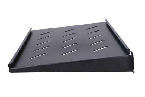 Półka rack 1U do szaf wiszących czarna 25 cm Półka rack 1U do szaf wiszących czarna 25 cm