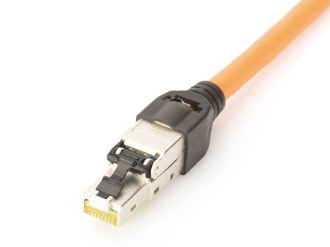 Wtyk modularny RJ45 kat.6A, PoE+, 10GbE, STP, ekranowany, metalowy, beznarzędziowy, AWG 27-22, zaślepka Wtyk modularny RJ45 kat.6A, PoE+, 10GbE, STP, ekranowany, metalowy, beznarzędziowy, AWG 27-22, zaślepka