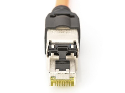 Wtyk modularny RJ45 kat.6A, PoE+, 10GbE, STP, ekranowany, metalowy, beznarzędziowy, AWG 27-22, zaślepka Wtyk modularny RJ45 kat.6A, PoE+, 10GbE, STP, ekranowany, metalowy, beznarzędziowy, AWG 27-22, zaślepka