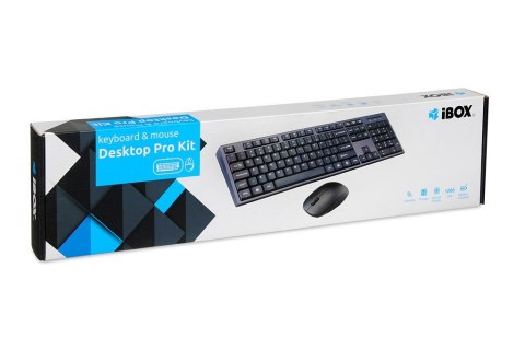 Zestaw bezprzewodowa klawiatura + mysz IKMS606W czarny Zestaw bezprzewodowa klawiatura + mysz IKMS606W czarny