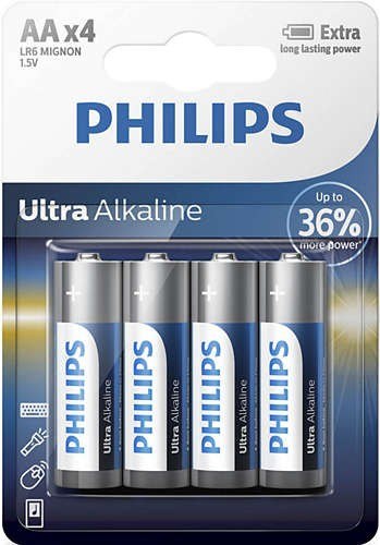 Baterie Ultra Alkaline AA 4szt. blister Baterie Ultra Alkaline AA 4szt. blister