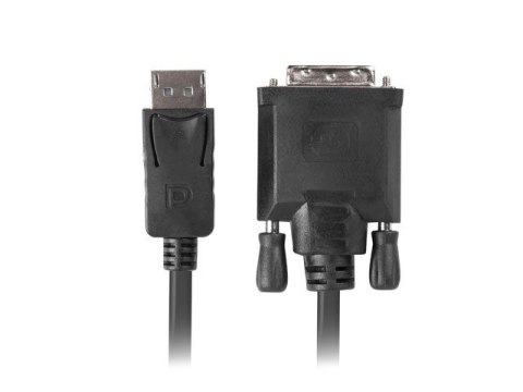 Kabel DisplayPort - DVI-D(24+1) M/M 3m czarny Kabel DisplayPort - DVI-D(24+1) M/M 3m czarny