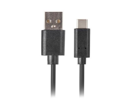 Kabel USB CM - AM 2.0 1m czarny QC 3.0, pełna miedź Kabel USB CM - AM 2.0 1m czarny QC 3.0, pełna miedź