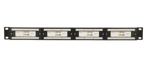Patchpanel 24 porty CAT6 UTP V2 Patchpanel 24 porty CAT6 UTP V2