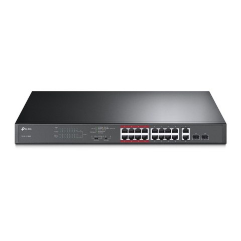 Przełącznik SL1218MP 16xFE PoE+ 2x1Gb 2xSFP Przełącznik SL1218MP 16xFE PoE+ 2x1Gb 2xSFP