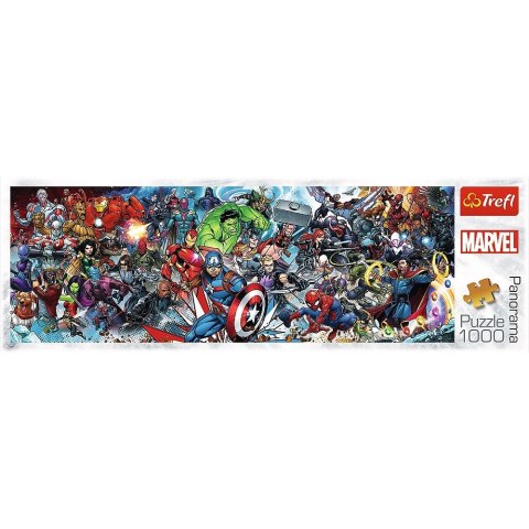 Puzzle 1000 elementów Panorama Marvel The Avengers Puzzle 1000 elementów Panorama Marvel The Avengers