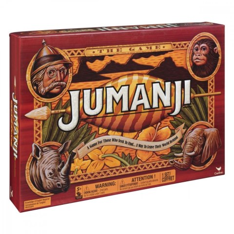 Gra CARDINAL GAMES Jumanji wersja drewniana Gra CARDINAL GAMES Jumanji wersja drewniana