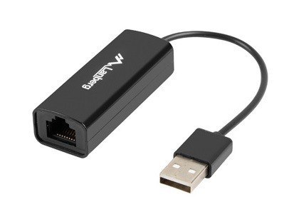Karta sieciowa USB 2.0 1X RJ45 100MB NC-0100-01 Karta sieciowa USB 2.0 1X RJ45 100MB NC-0100-01
