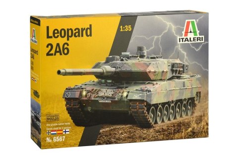 Model plastikowy Czołg Leopard 2A6 Model plastikowy Czołg Leopard 2A6
