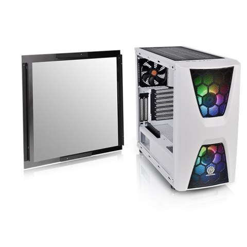 Obudowa Commander C34 Tempered Glass ARGB Snow Edition Obudowa Commander C34 Tempered Glass ARGB Snow Edition