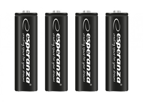 Akumulatory NI-MH AA 2600mAh 4szt. czarne Akumulatory NI-MH AA 2600mAh 4szt. czarne