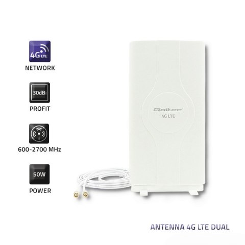 Antena 4G LTE dookólna | 2xSMA | 30dBi | Wewnętrzna Antena 4G LTE dookólna | 2xSMA | 30dBi | Wewnętrzna