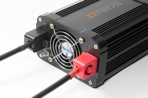 TE16 Przetwornica (falownik) o mocy ciągłej 1.200W (2x VAC 230V / 2x USB)