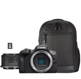 Aparat bezlusterkowy EOS R50 czarny + RFS 18-45S + BAG + karta SD 5811C098