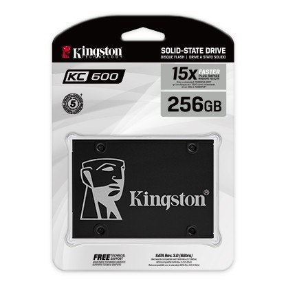 Dysk SSD KC600 SERIES 256GB SATA3 2.5' 550/500 MB/s Dysk SSD KC600 SERIES 256GB SATA3 2.5' 550/500 MB/s