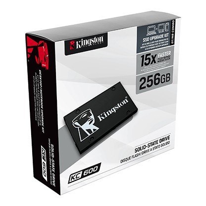 Dysk SSD KC600 SERIES 256GB SATA3 2.5' 550/500 MB/s Dysk SSD KC600 SERIES 256GB SATA3 2.5' 550/500 MB/s