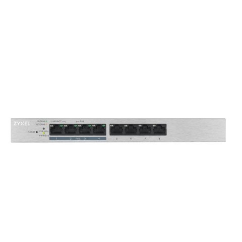 Przełącznik zarządzalny GS1200-8HP 8Port PoE+ 4x60W webmanaged Switch Przełącznik zarządzalny GS1200-8HP 8Port PoE+ 4x60W webmanaged Switch