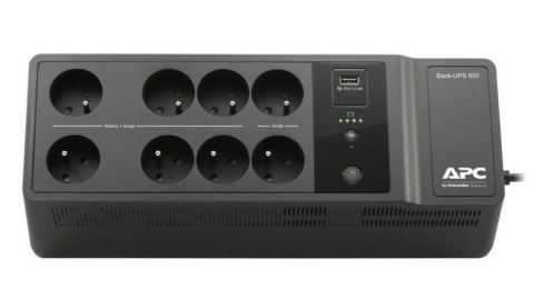 Zasilacz BE650G2-CP Back UPS 650VA/400W 6+2xFR, lad. USB-A Zasilacz BE650G2-CP Back UPS 650VA/400W 6+2xFR, lad. USB-A