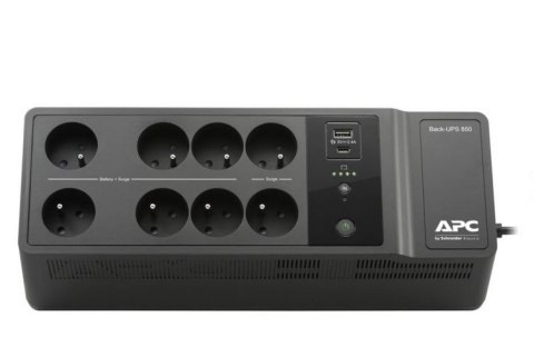 Zasilacz BE850G2-CP Back UPS 850VA/520W 6+2xFR, Ładowarka USB A+C Zasilacz BE850G2-CP Back UPS 850VA/520W 6+2xFR, Ładowarka USB A+C