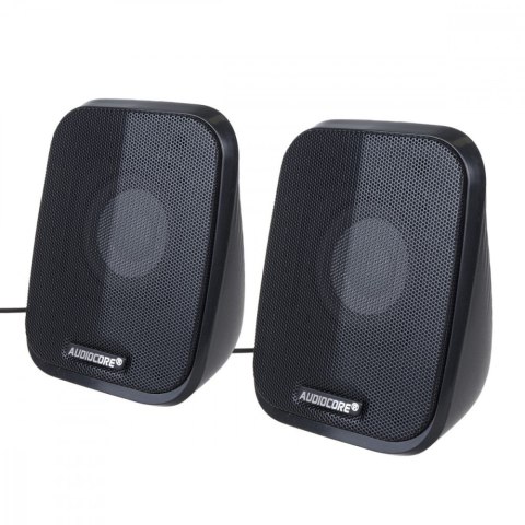 Głośniki komputerowe 6W USB AC835 Czarne Głośniki komputerowe 6W USB AC835 Czarne