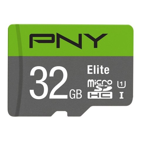 Karta pamięci microSDHC Elite 32GB P-SDU32GU185GW-GE Karta pamięci microSDHC Elite 32GB P-SDU32GU185GW-GE