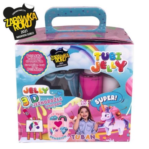 Zestaw Tubi Jelly 6 kolorów małe akwarium Jednorożec Zestaw Tubi Jelly 6 kolorów małe akwarium Jednorożec