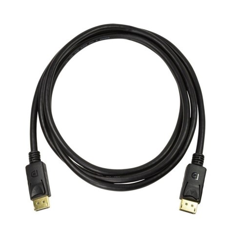 Kabel DisplayPort 1.4 8K/60Hz 2m Czarny Kabel DisplayPort 1.4 8K/60Hz 2m Czarny