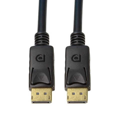 Kabel DisplayPort 1.4 8K/60Hz 3m Czarny Kabel DisplayPort 1.4 8K/60Hz 3m Czarny
