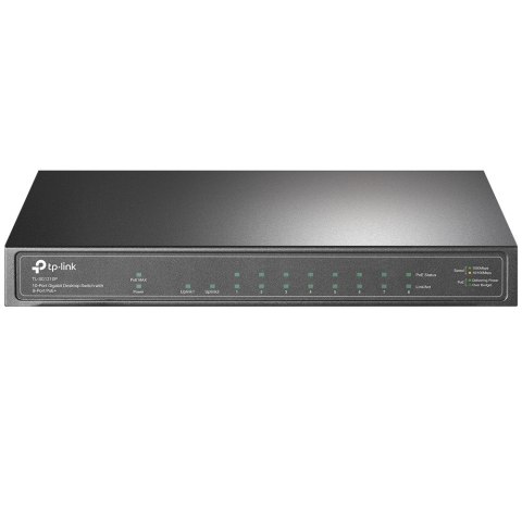 Przełącznik TL-SG1210P 9xGb (8xPoE+) 1xSFP Przełącznik TL-SG1210P 9xGb (8xPoE+) 1xSFP