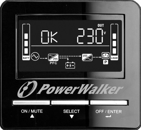 Zasilacz UPS Line-Interactive 2200VA CW FR 3X PL 230V, USB, RRS-232, LCD, EPO Zasilacz UPS Line-Interactive 2200VA CW FR 3X PL 230V, USB, RRS-232, LCD, EPO