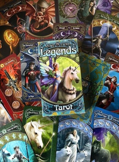 Karty Anne Stokes Legends Tarot Karty Anne Stokes Legends Tarot