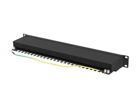 Patchpanel 24 port 1U KAT6A EK. PPSA-1024-B Czarny Patchpanel 24 port 1U KAT6A EK. PPSA-1024-B Czarny