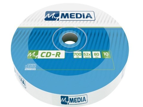 CD-R My Media 700MB Wrap (10 spindle) CD-R My Media 700MB Wrap (10 spindle)